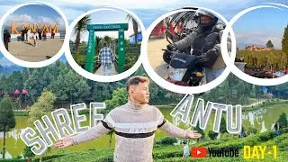Shree Antu Ilam Vlog Day 1 | Long Bike Ride & Tea Garden View