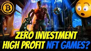 Топ-5 бесплатных игр для заработка криптовалюты NFT без вложений | P2E в 2022 году