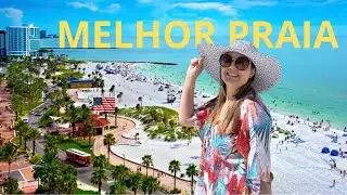 CLEARWATER BEACH FLORIDA - UMA DAS PRAIAS MAIS LINDAS PERTO DE ORLANDO
