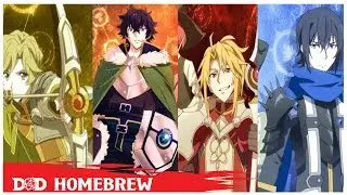 Rising of the Shield Hero | Legendary Hero Weapons | Dungeons & Dragons 5th Edition