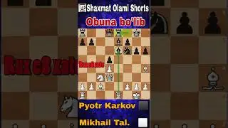 MIKHAIL TAL ning ajoyib qurbonligi !