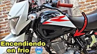 Como encender la Honda xr150 | Arranque en frio Honda xr150l -  #xr150 #hondaxr150
