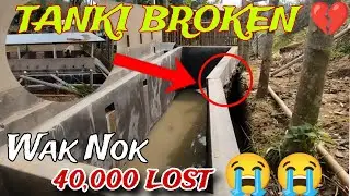 Wak Nok Tanki Baiwi Thangkha 😭 | wasted Tank is Broken | Pig Farm Udaipur, Killa | @piggeryOfSakulum