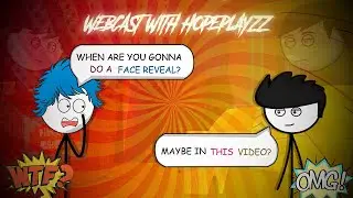 WEBCAST WITH HOPEPLAYZZ | (FT. HOPEPLAYZZ) | Stickman Animation | QnA