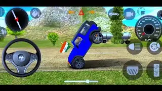 Dollar (Song) Modified Mahindra Thar Car Games: Indian Cars simulator game || (Gadi wala game)