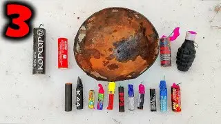 ✅🔥 TOP 15 FIRECRACKERS VS PLATE 🔴 ТОП 15 ПЕТАРД под ЖЕЛЕЗНОЙ ТАРЕЛКОЙ 🔴 ВЗРЫВАЮ ПЕТАРДЫ 🔴 Корсар 12