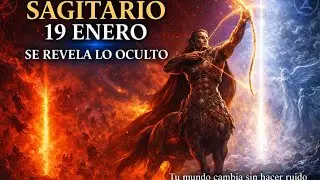 SAGITARIO ♐ 19 DE ENERO SE REVELA LO OCULTO — TE OBSERVAN Y TU MUNDO CAMBIA PARA SIEMPRE