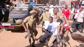 Kampala vendors protest alleged kidnap of colleague