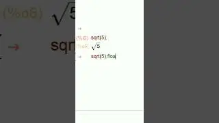Programming code to  Find square root of any number in seconds using maxima #programming #codewithme
