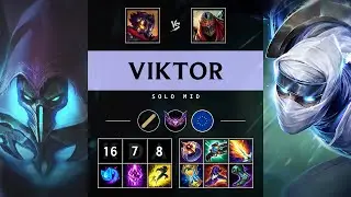 Viktor Mid vs Zed: Unstoppable - EUW Master Patch 14.23