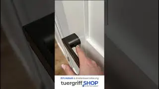 T&uuml;ren ohne Schl&uuml;ssel - T&uuml;rgriffe mit Verriegelung am Griff - 20% auf alles!