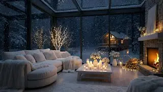 ❄️ Holiday Calm by the Fireplace | Soft Piano Music for Deep Relaxation & Peaceful Sleep