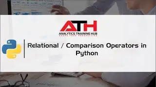 Relational or Comparison Operators in python