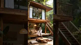 Tropical Wooden House &ndash; Peaceful Jungle Retreat Paradise 🌴☀️