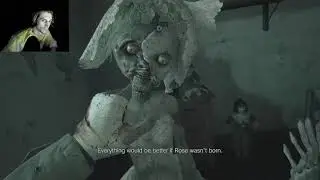 XQC's full fight with Donna Beneviento (The Doll House) - Resident Evil Village