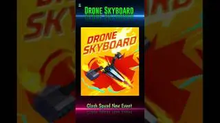 DRONE SKYBOARD | NEW EVENT FREE FIRE | GARENA FREE FIRE | #shorts #viral #trending