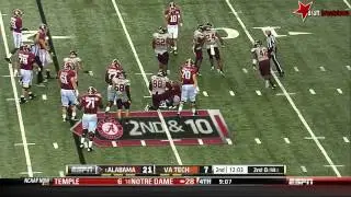 TJ Yeldon (RB Alabama) vs Virginia Tech 2013