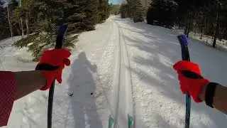 #skicrosscountry SHORT - BEAUTIFUL TRAILS HARD PACKED - TRUDI TRAHAN-UPCHAN