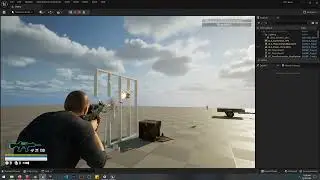 Shooting Projectile Destruction UE5 + ALSv4