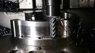 CNC Milling 4140PH Steel with Helical Solutions Endmill - Slow Motion