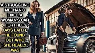 A Struggling Mechanic Fixed a Woman’s Car for Free. Days Later, He Found Out Who She Really Was