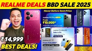 Flipkart Big Billion Days 2025 - Realme Best Deals | Flipkart BBD Sale 2025 Best Mobile Offers 🔥