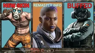 All operator balance changing so far for Siege X