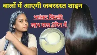 बालों में आएगी जबरदस्त शाइन | Egg Dahi Coconut Hair Mask for Silky Hair
