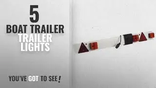 Top 10 Boat Trailer Trailer Lights [2018]: 6ft Trailer Lighting Board With 9 Metres Cable + 7 Pin