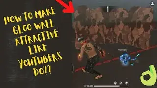 HOW TO MAKE GLOO WALL MORE ATTRACTIVE LIKE YOUTUBERS 🙄 GLOO WALL TIPS AND TRICKS