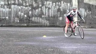 NRG2Perform Coach Clinic Video Practical Dec 31 2011 - Cycle Skills Emergency Stop (Incorrect)