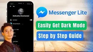 How to Messenger Lite Dark Mode - Enable Dark Mode !