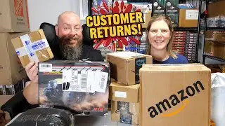 What's in an 8 POUND BOX of Amazon Customer Returns