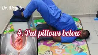 How to turn baby&rsquo;s head down during pregnancy. #fyp #exercise