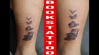 Best Tattoo Shop In Jaipur-Books tattoo dedicated done by xpose tattoos jaipur.