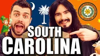 Irish People UnBoxing 'SOUTH CAROLINA' - American Care Package!!