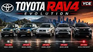 Toyota RAV4 complete history | RAV4 evolution 