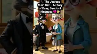 🐾 The Jealous Maid Cat &ndash; A Story of Envy, Beauty & Kindness 💔✨