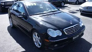 *SOLD* 2007 Mercedes-Benz C230 Sport 6-spd Walkaround, Start up, Tour and Overview