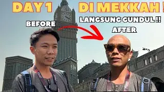 HARI PERTAMA diMEKKAH KEPALA LANGSUNG KINCLONG ! 😁😁
