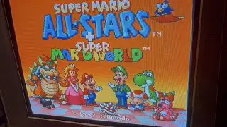 Super Mario All-Stars na monitorze CRT &ndash; Mike Matei na żywo
