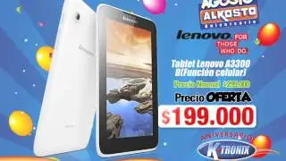 Agosto Alkosto Lenovo