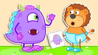 Lion Family 🍒 My Magic Pet. Dreams Come True | Cartoon For Kids
