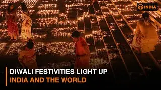 Diwali festivities light up India and the world & more news | DD India News Hour