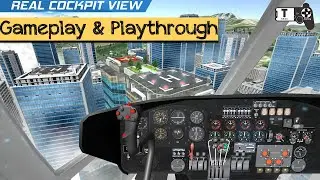 Helicopter Flight Pilot Simulator - Android / iOS Gameplay
