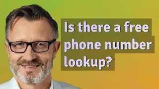 Is there a free phone number lookup?