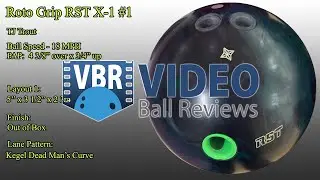 Roto Grip RST X-1 Bowling Ball Reaction Video Ball Review {vs} UFO
