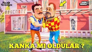 KANKA MI OLDULAR ? YOKSA DÜŞMAN MI ? 😱 Dark Riddle & Hello Neighbor
