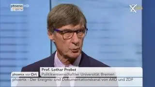 Wahl Mecklenburg-Vorpommern: Studiogespr&auml;ch mit Prof. Lothar Probst am 05.09.2016