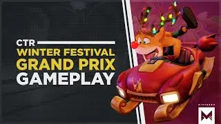 Crash Team Racing Nitro-Fueled: Winter Festival Grand Prix Launch Gameplay, All New Content | LIVE